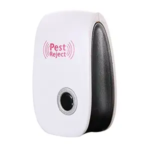 KACOOL Ultrasonic Pest Repellent, Elctronic Lizard Mice Rodent Control Device for Home, Safe and Non-Toxic