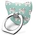 Produktbild best& Shih Tzu Mint Cute Shih Tzu Dog Print Sweet Toy Breed Dog_16134 360 Degree Swivel Creative Ring Buckle Bracket Multi-Functional Ring Bracket Stand for Universal Phone