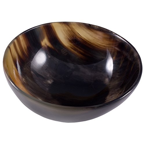 Abbeyhorn Hand Crafted Genuine Horn Small Shaving Bowl 100mm (4 inches)