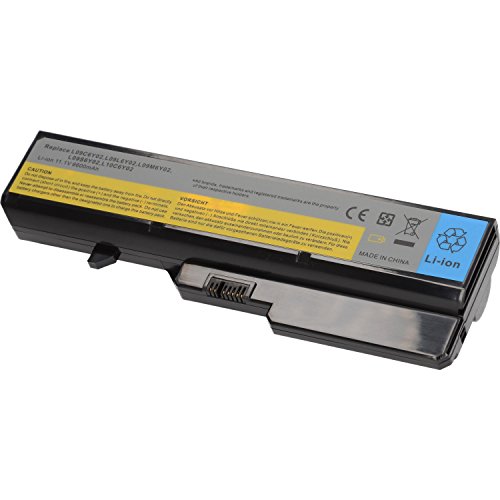 PURE⚡POWER® EXTENDED Laptop Akku für Lenovo G780 (2182) (11.1V, 6600 mAh, schwarz, 9 Zellen) - 3