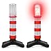 Produktbild LeaningTech LED Warnleuchte Rot Auto Warnblinkleuchte Magnet Reflektor KFZ / LKW Warnblitzer Warnsignal Pannenhilfe mit 3 Modus für erste Hilfe Notfall