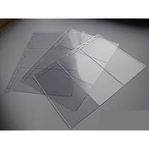 Hojas De Recambio Para Álbum A4 – 10 Páginas Con 3 Bolsillos Para Billetes (230x300 Mm)