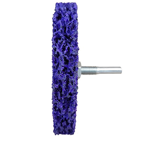 Rostio CSD Scheibe Schleifscheibe CBS Reinigungsscheibe Rostentferner LILA Purple - 3
