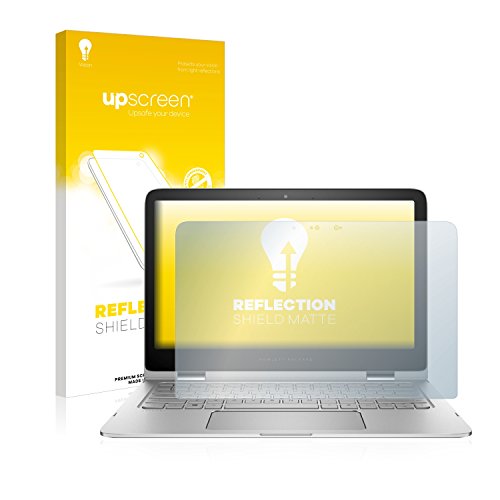 upscreen Reflection Shield Displayschutzfolie HP Spectre x360 15-ap006ng Schutzfolie Matt – Entspiegelt, Anti-Fingerprint