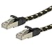 Price comparison product image ROLINE GOLD Cables with Ethernet LAN network cable Patch cable | RJ45 connector Black 3 m