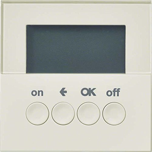 Preisvergleich Produktbild Hager Funk-Schaltuhr quicklink WYC421Q Creme Bussystem-Zeitschaltuhr 3250617031080