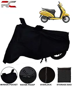 Riderscart All Season (Weather) Waterproof Two Wheeler Cover for Honda Activa 3G Indoor Outdoor Protection with Storage Bag