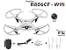 Produktbild RAYLINE R806w - CF mit W-LAN Kamera, FPV-Version UFO, Coming-Home Funktion, Quadrocopter, Super Eigenstabil, Stabiles Chassis, Drohne, weiß/schwarz