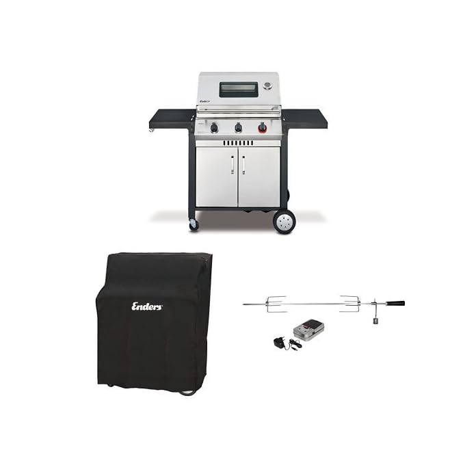 Enders Gasgrill Monroe 3 S Turbo Wetterschutzhlle Grillspie