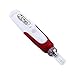 ZJchao(TM) Red Electric Auto Derma Micro Needle Stamp with 10pcs 0.25MM-2.0MM Adjustable 12 Needle Cartridge