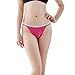 Produktbild YSFWL  Damen Slips Soft Unterhosen Panties Hipster Mit Spitze Strings Tangas Reizvoller Offen Schritt Niedrige Taille Unterwäsche Sexy Lace Briefs Thongs G-String Dessous (Hot Pink)