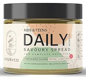 Iyurved Kids & Teens Daily Nutrition Savoury Spread, 340 Gm
