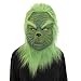 Produktbild TianranRT Cosplay Grinch, Maske Schmelzen Gesicht Latex Kostüm Sammlerstück Requisite Unheimlich Maske Spielzeug