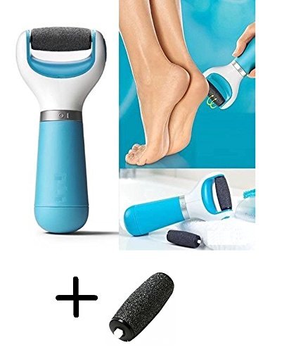 SHOP ONLINE Pedicure Velvet Smooth Express Pedi Electronic Foot File Pedicure Tool with 1 Extra roller RS.524 (16.00% Off) - Amazon