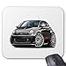 Produktbild Fiat 500 Abarth Black Car Mouse Pad