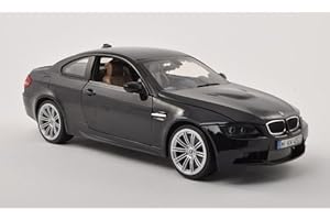 BMW M3 (E92M), schwarz , 2008, Modellauto, Fertigmodell, Motormax 1:18