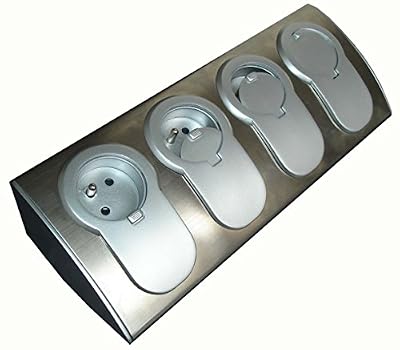 Otio Bloc 4 prises cuisine inox a poser OTIO