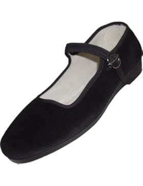 China-Samtschuhe, Größen 33 - 42, viele Farben