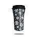 Produktbild Snow Flake Metalic Travel Mug Coffee Cup Lid for Ice Drink & Hot Beverage Reusable,8 Ounces