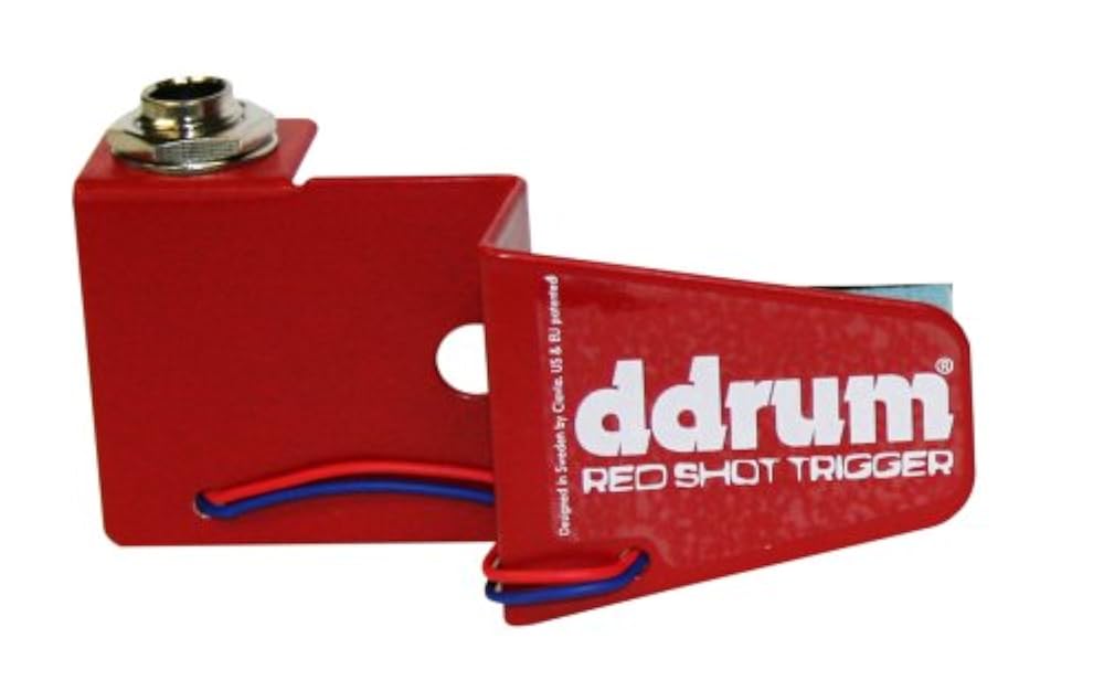 Holeshot red edition. Ddrum trigger. red trigger. ddrum red hot trigger. ddrum dios snare.