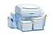 Deluxe Clear Acrylic Baby Changing Table Top Diapers & Accessories Storage Caddy / Baby Wipe Warmer Rack