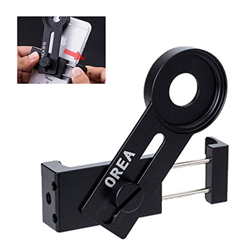 Flycoo Universal Lens Adapter for Mobile Phones - 62 mm - 95 mm for 37 mm / 17 mm Thread Filter - Adjustable Clip