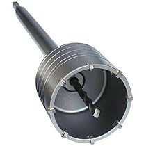 Set Carotatrice A Tazza 9 Pezzi - Diametri 30-100mm, Per Cemento E Muratura, Punte SDS Plus/Max, Con Valigetta