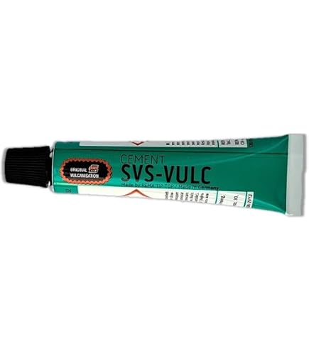 2 Tubetti Di Cemento Vulcanizzante Rema SVS-VULC - Per Riparare Camere D'aria, 5 Grammi (7 Ml) Ciascuno