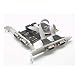 Sienoc 4 Port PCI RS232 DB9 Serial Port Adapter Card with 16550 UART RS.2296.00