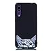 Produktbild Chreey Hülle für Huawei P20 Pro, Anti-kratzt Schwarz 3D Drucken Muster Handyhülle Weiche Silikon TPU Rückseitehülle Bumper Schutzhülle, Überraschte Katze