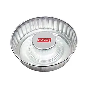 HAZEL Donut Mould Aluminium Medium Size | Donut Baking Molder Tray Pan for Cake | Baking Essentials Tools for OTG Microwave, Medium