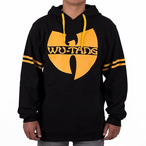 Wu Wear - Wu 36 Hooded schwarz-gelb - Wu-Tang Clan Größe S, Farbe Black