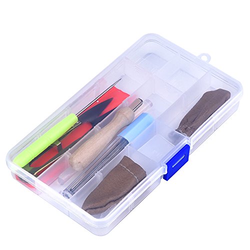 Outus Filznadeln Set Filznadeln Trockenfilzen Needle Felting Tool mit Einem Praktischen Etui - 2