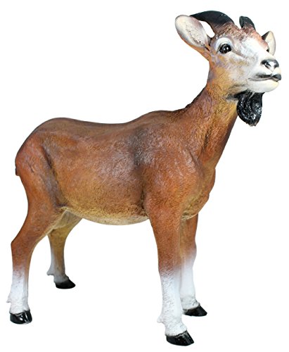 Dekofigur Geißbock Ziege "Bruce" Gartenfigur Tierfigur Dekoration Garten