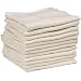One Dozen Supreme Quality Baby Muslin Squares