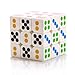 Produktbild JIAAE Kreativ Würfel Zauberwürfel 3X3 Nicht-Aufkleber Kinder Puzzle Rubik Einfarbig Nein Fading