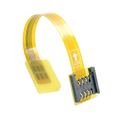 chenyang GSM CDMA Standard uim SIM Card Kit männlich zu weiblich Verlängerung Soft Flat FPC Kabel Verlängerung 10 cm - 4