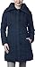NOPPIES Women's Maternity Winter coat Vera - Blue - Blau (Dark Blue C165) - 12 (Medium)