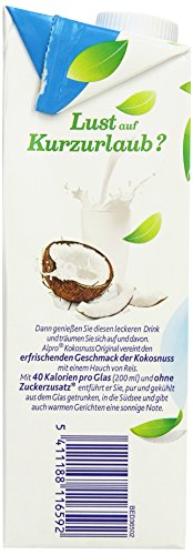 Alpro Soya Kokusnussdrink, 8er Pack (8 x 1 l) - 6