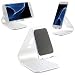 Produktbild Universal Aluminium Smartphone Handy Tablet Ständer Alu Handy Halter Samsung, Nokia , Apple, HTC und viel mehr … ScorpioCover Variante 2 silber