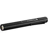 Ledlenser P4 LED el feneri, 180 l&uuml;men, 90 m yakınlaştırma odaklama, IP54 su ge&ccedil;irmez, 23 saat &ccedil;alışma s&uuml;resi, hafif el feneri