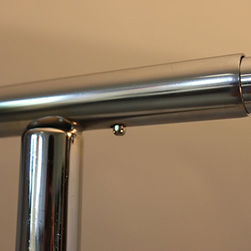 Reiserollständer höhenverstellbar 100-180cm Kleiderstange ausziehbar 98-152cm - 7