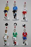 6 Tipp Kick Figuren Tipp Kick 6 Fußballspieler Figuren Kicker WM 2018 Kaufland Edition Mexico Polen Saudi Arabien Kolumbien Uruquay Costa Rica und 3 Bälle