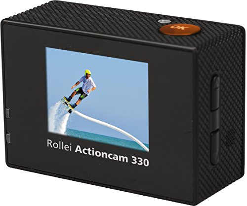 Rollei Actioncam 330 (Full HD Video Funktion 1080p – Unterwassergehäuse für bis zu 30 Meter Wassertiefe) schwarz - 4