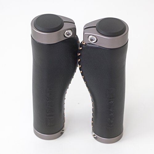 MiniMod's Italian Leather Ergonomic Grips BLACK
