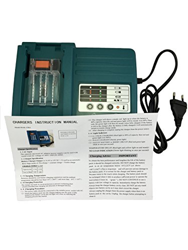 2pcs 18V 5.0Ah Ersetzen Makita Akku BL1830 BL1840 BL1850 mit Makita Ladegeräte DC18RA DC18SC DC1803 DC1804 DC14SA - 6