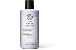 Maria Nila Sheer Silver, Neutraliza los tonos dorados, Los pigmentos violetas aportan un tono frío, 100% vegano y libre de sulfatos/parabenos
