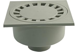 MARLEY DEUTSCHLAND Marley Hausablauf DN110 Hofablauf 198x198mm bis 1,5 t Anschluß senkrecht + Geruchsverschluß