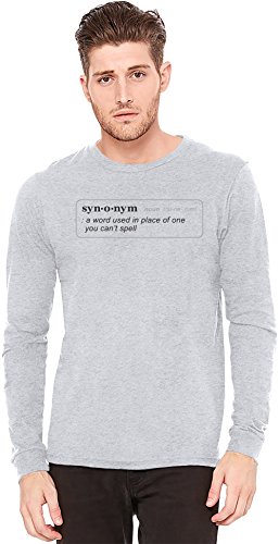 Syn O Nym Long-Sleeve T-shirt | 100% Preshrunk Jersey Cotton| DTG Printing| Unique & Custom Knit Sweaters, Full Sleeved Jackets, Jerseys & Fashion Clothing By Wicked Wicked