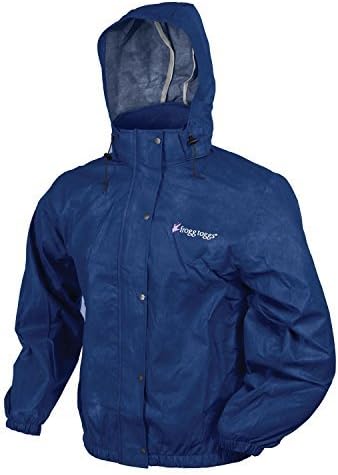 Frogg Togg Women's Classic Pro Action Jacket with Pockets, Royal Blue, Medium